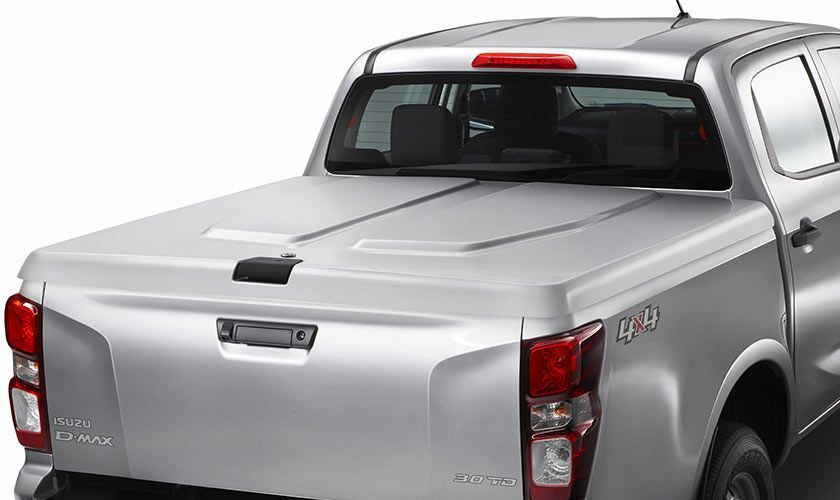 Isuzu 1 Piece Hard Tonneau Obsidian Grey Mica 5867632110